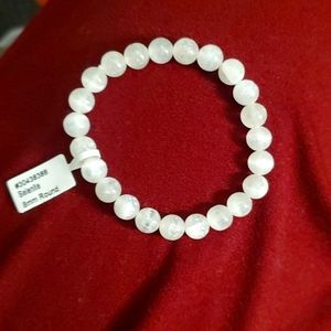 Selenite bracelet